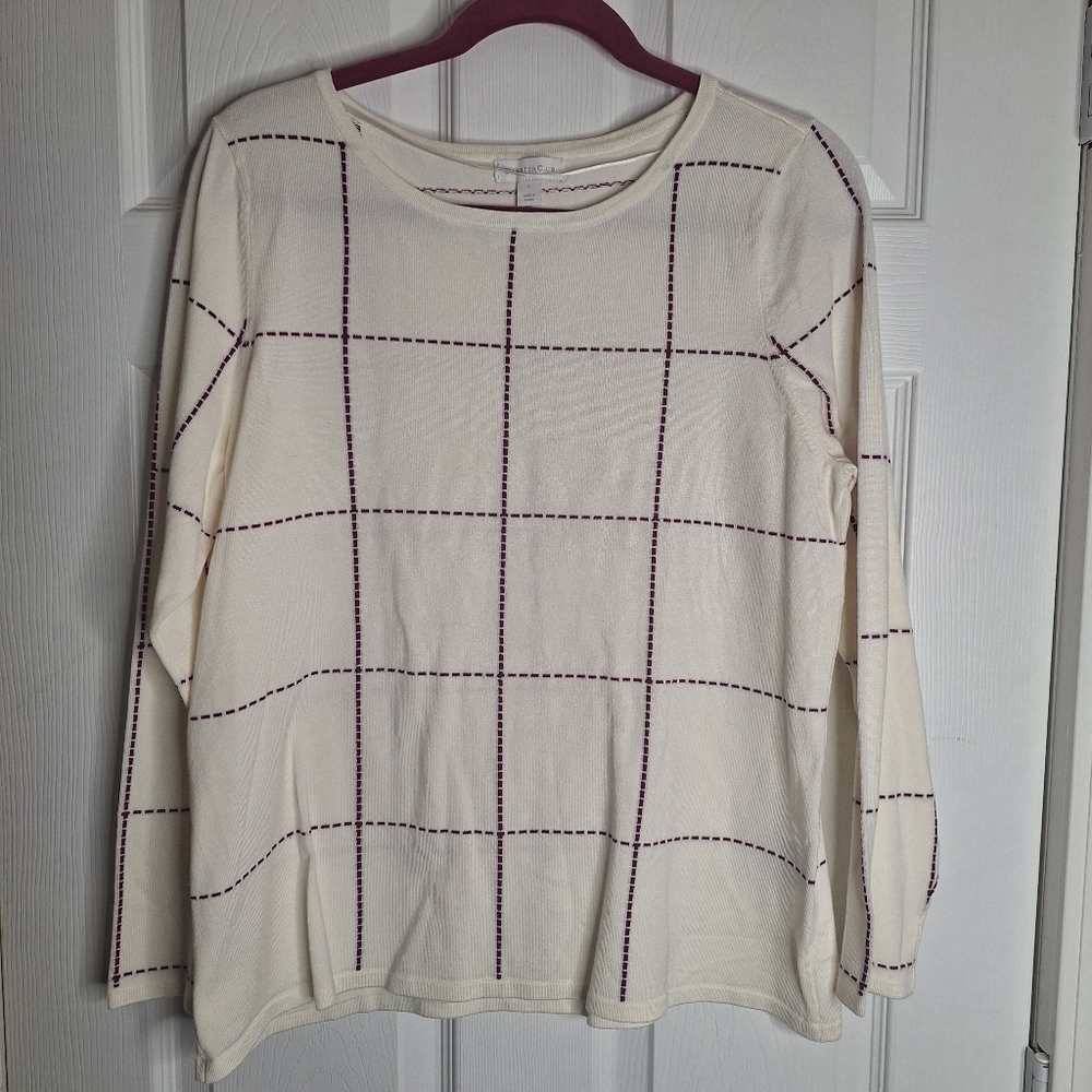 Charter Club Sweater Size Large